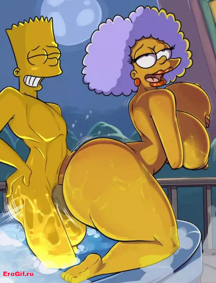 Хентай картинки из мультсериала Симпсоны, голые персонажи из Simpsons, порн...